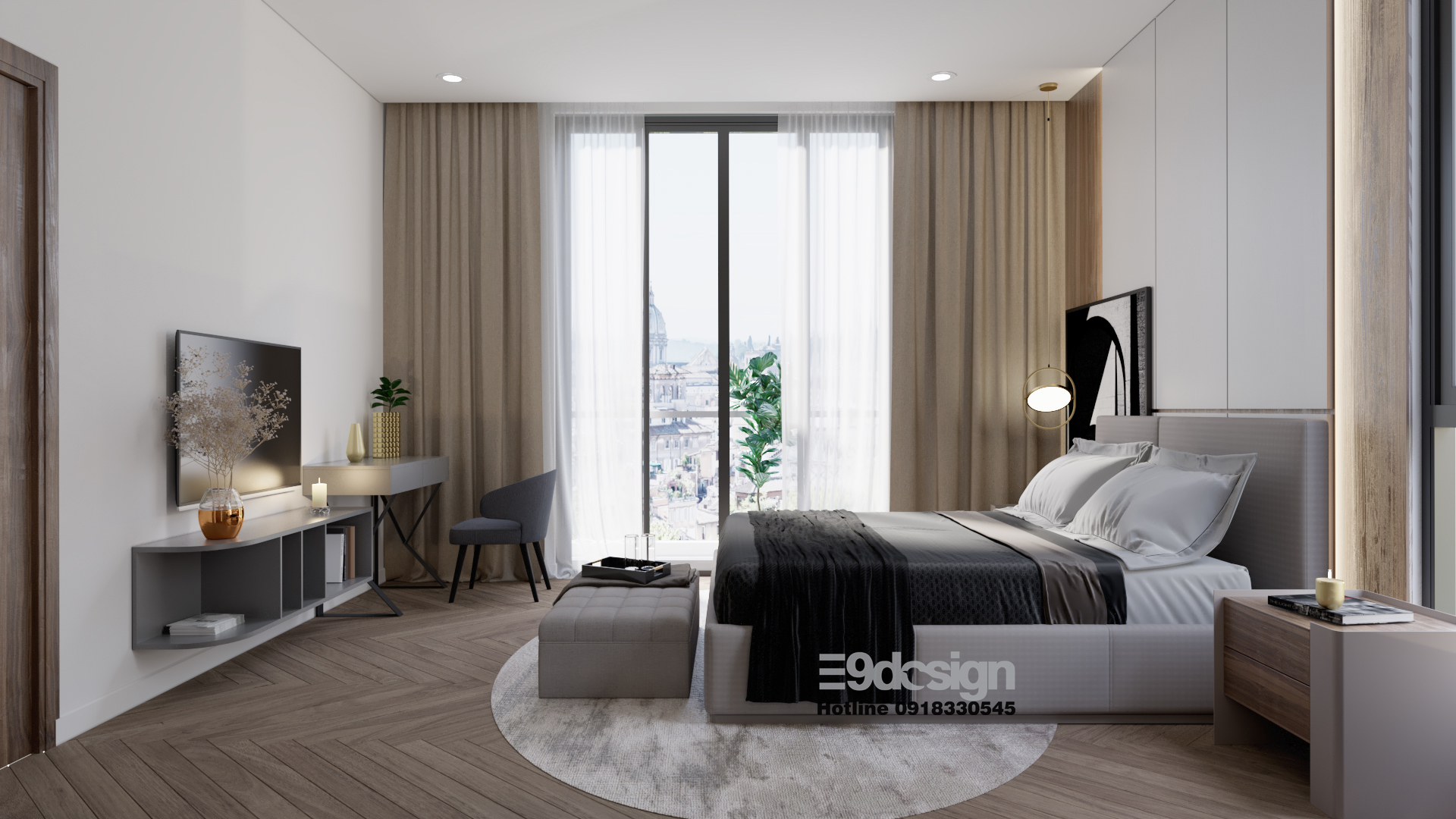 thiết kế nội thất biệt thự nhà vườn