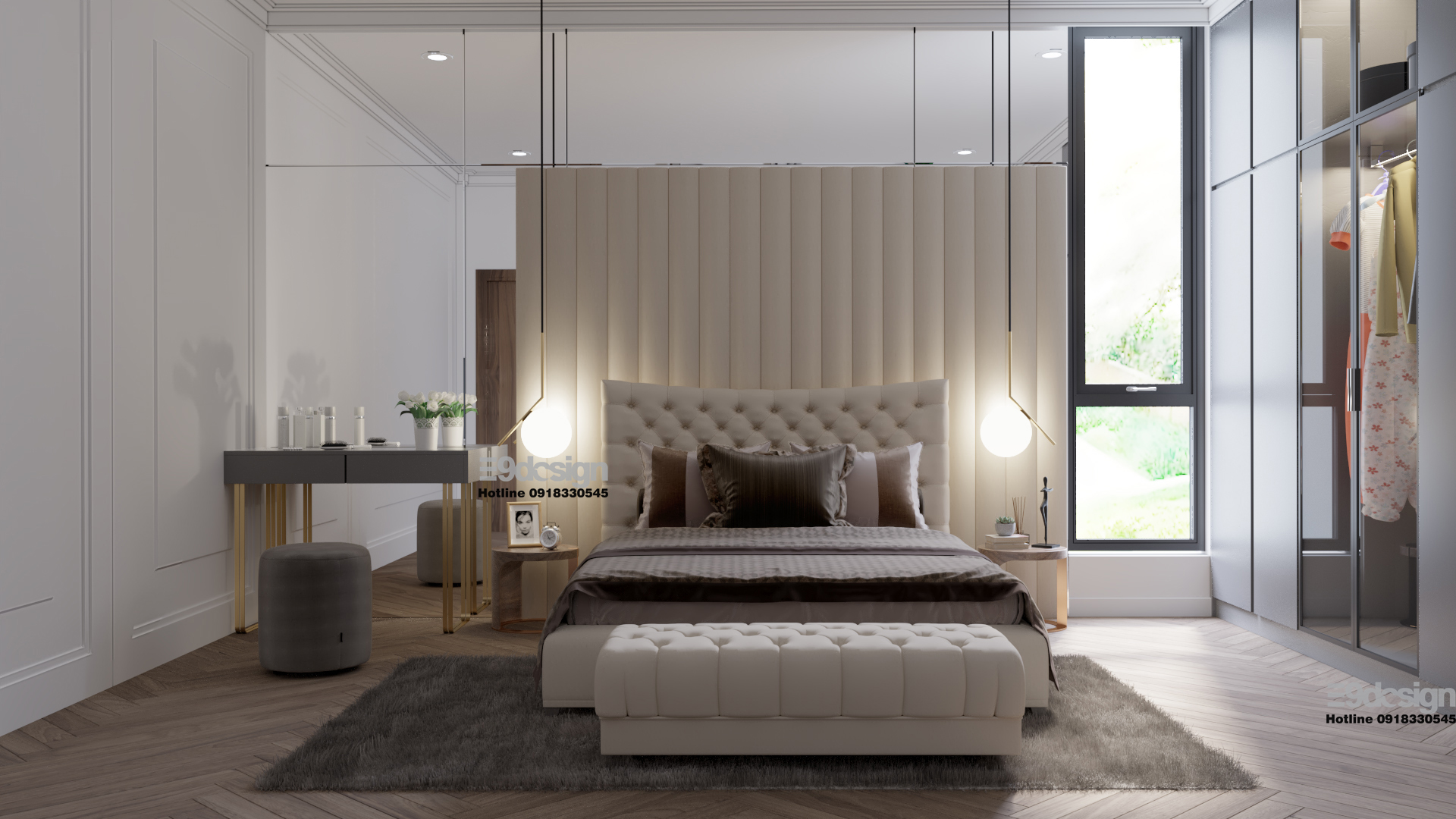 thiết kế nội thất biệt thự nhà vườn